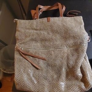 Brown smooth, shiny pocketbook